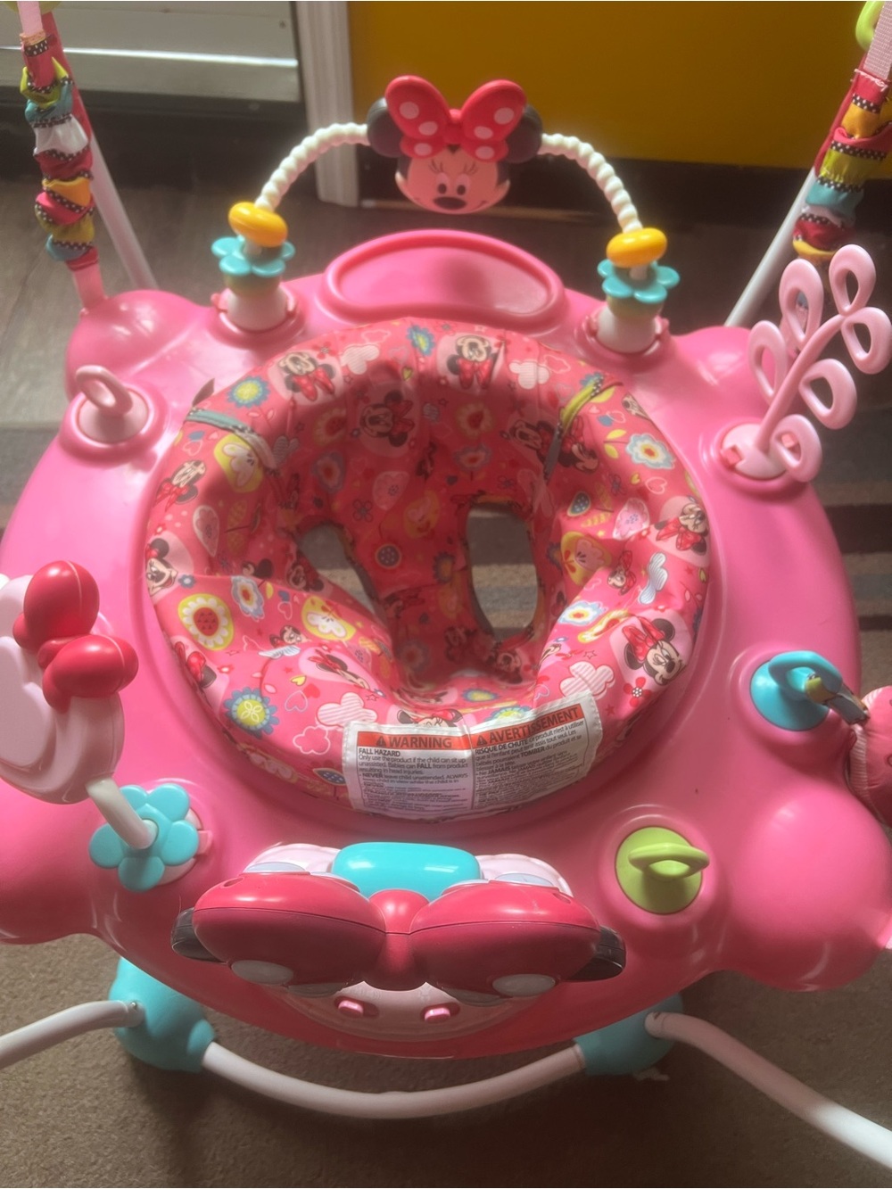 Minnie Mouse Baby Bouncer 6-12 months - Picture 3 of 7